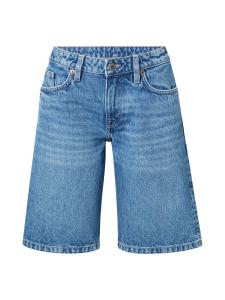 Джинсы с широкими штанинами Monki, Blue Denim