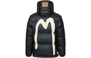 Пуховик мужской черный Evisu, черный