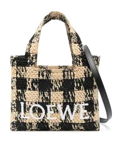 Сумка-тоут Loewe Font размера мини, нейтральный