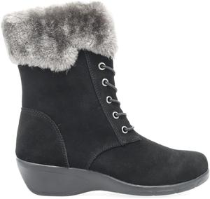 Женские зимние повседневные ботинки Propet Winslow с молнией, на низком каблуке 1-2" - коричневые