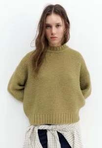 Толстый джемпер Pull&Bear, Green