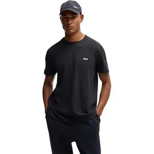 Футболка с коротким рукавом BOSS 50529941, черный