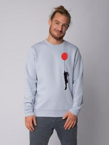 Толстовка wat? Apparel Mädchen, цвет serene blue