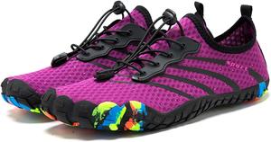 Мужские и женские повседневные водные туфли, оксфорды ретро классические удобные формальные дерби, закрытый носок, мелкая посадка, широкие повседневные туфли, удобная обувь для вождения и прогулок, формальная обувь, походные ботинки Dzbajrqm, фиолетовый