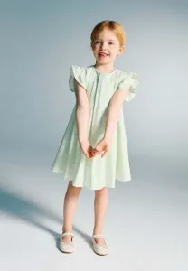Детское повседневное платье Mango Kids, Light Green
