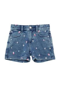 Джинсовые шорты вышитые для детей S.Oliver, синий