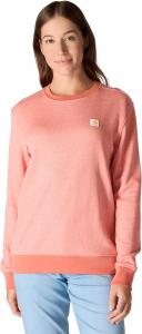 Женская толстовка Carhartt свободного кроя из французского терри средней плотности с круглым вырезом, Dusty Cedar Heather