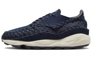Кроссовки Nike Air Footscape Woven Raw Denim Obsidian Women's, синий/черный
