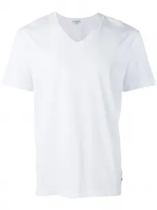 Футболка с V-образным вырезом James Perse, белый