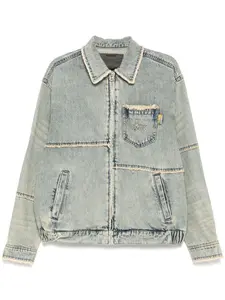 Джинсовая куртка с вышивкой Musium Div., синий