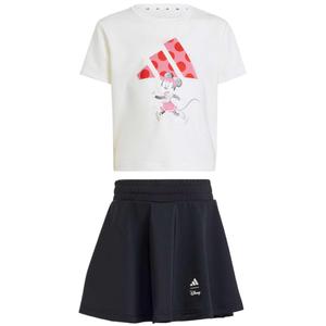 Adidas Комплект юбки для детей 3-7 лет Disney Climacool серый белый