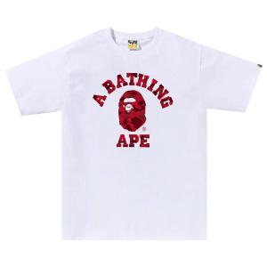 Футболка BAPE Color Camo, Белый/Красный