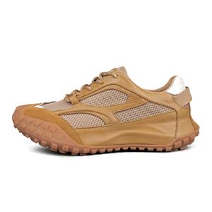 LOHAN·SIR Антискользящие и износостойкие массивные низкие кроссовки на платформе мужские Camel, цвет Camel