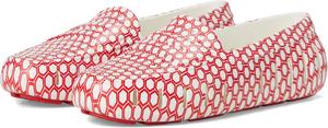 Лоферы Floafers Posh Driver Print, White Hex/Red