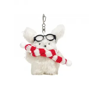 Стеклянная кукла Girlish Heart Smart Puppy плюшевый кулон высота 10см Abay