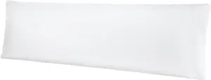 Наволочка bellana "Мако-Джерси", (1 шт.), для боковых подушек 40х140 см, белый