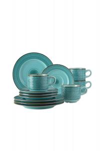 Кофейный сервиз фарфор Просперо MäSer, blau