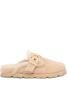 Мюли Chrystie из овечьей шерсти Stuart Weitzman, нейтральный