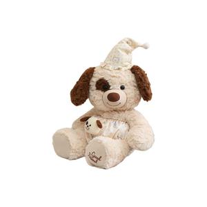 Сонная шапка Good Night Bear плюшевая кукла высота 30см YIHEGE