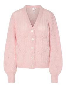 Вязаный кардиган YAS ZUMA, Rose