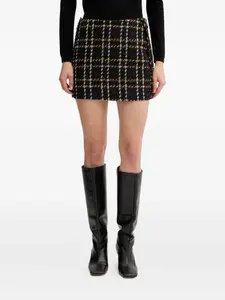 Мини-юбка в клетку Silvian Heach, черный