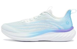 QIAODAN Кроссовки для бега с низким верхом, амортизирующие, нескользящие и устойчивые к истиранию, синие, мужские