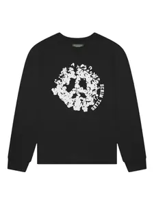 Толстовка University Black Denim Tears, черный