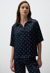 Блуза PATTERNED Jimmy Key, темно-синий