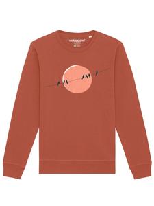 Свитер Watapparel Sweatshirt Countryside 01, цвет auburn