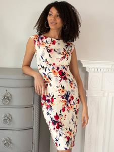 Платье-сорочка с цветочным узором от пиппы Alie Street, цвет Mystic Bloom/Multi