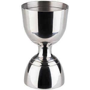Мерная рюмка Buddy's Bar Buddy´s Bar из нержавеющей стали, 1 шт., 3 cl/6 cl двойная мерка с отметкой уровня, полированная нержавеющая сталь Buddy'S, Edelstahlfarben/silberfarben
