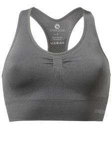 Спортивный бюстгальтер-бралетт Stark Soul, серый
