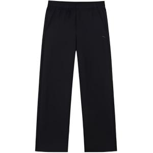 Разнообразие тренировочной коллекции вязаные спортивные брюки women's ANTA, черный