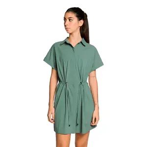 Платье Trangoworld Odina, зеленый