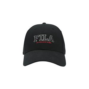 FILA Оригинальная хлопковая бейсболка мужская угольно-черная, Jet Black