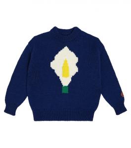 Шерстяной свитер интарсия бык The Animals Observatory, разноцветный