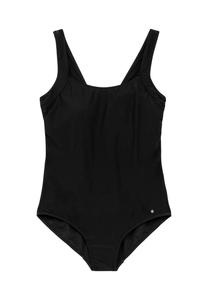 Вставка из силовой сетки купальника с моделирующим эффектом Sheego, черный