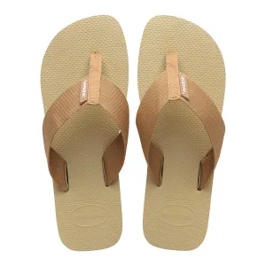 Мужские шлепанцы Hav. Городской Основной Материал Песочно-серый 456 Havaianas, натуральный