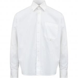 Рубашка со съемным воротником MM6 Maison Margiela, белый