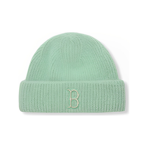 Шапка-бини Unisex из смеси кроличьего меха MLB, зеленый