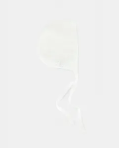 Базовая шапочка с короткими завязками для малыша Coconut El Corte Inglés, белый