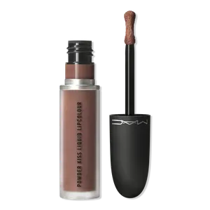 Жидкая помада Powder Kiss, стойкая помада MAC, Buffiest (midtone nudey pink​)