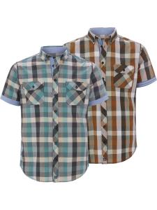 Удобная рубашка на пуговицах Jan Vanderstorm Gjelle, оранжевый