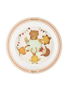 Тарелка Mister O'Lui sigikid & Friends Mister O'Lui в бежевом цвете Sigikid