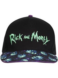 Rick and Morty Кепка «Neon Logo Cap» черного цвета