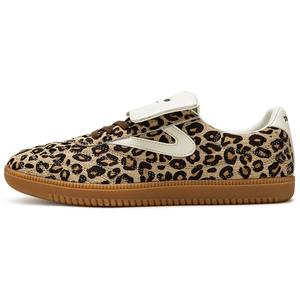 TRETORN Низкие повседневные туфли COPP REVS, женские, с леопардовым принтом/белые