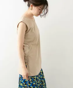 Пуловер с открытой талией и завязками Kbf, цвет Beige