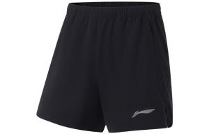 Коллекция беговых спортивных шорт для мужчин, черный цвет Lining, черный