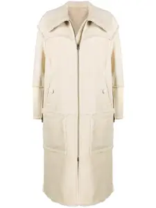 Дубленка на молнии Closed, нейтральный