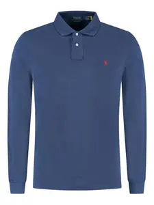 Рубашка поло с длинными рукавами Polo Ralph Lauren, синий